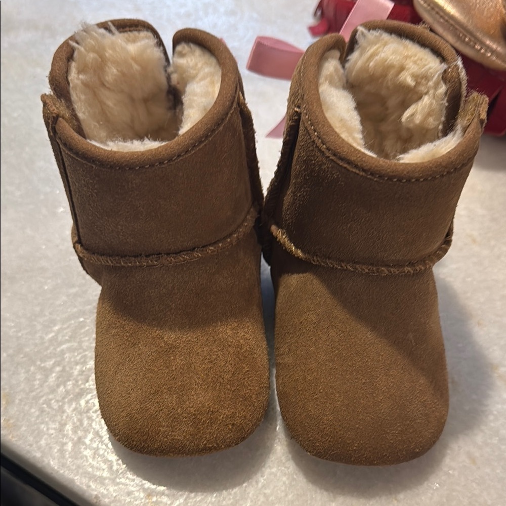 Cozy Brown Kids Boots